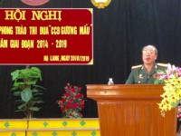 Hội Cựu chiến binh huyện Hạ Lang tổ chức Hội nghị tổng kết phong trào thi đua “Cựu chiến binh gương mẫu” lần thứ VI giai đoạn 2014 - 2019